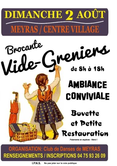 BROCANTE - VIDE GRENIER