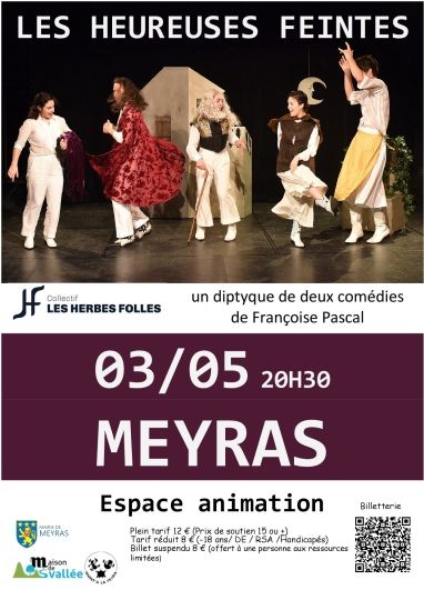 3 mai : théâtre "Les Heureuses Feintes"