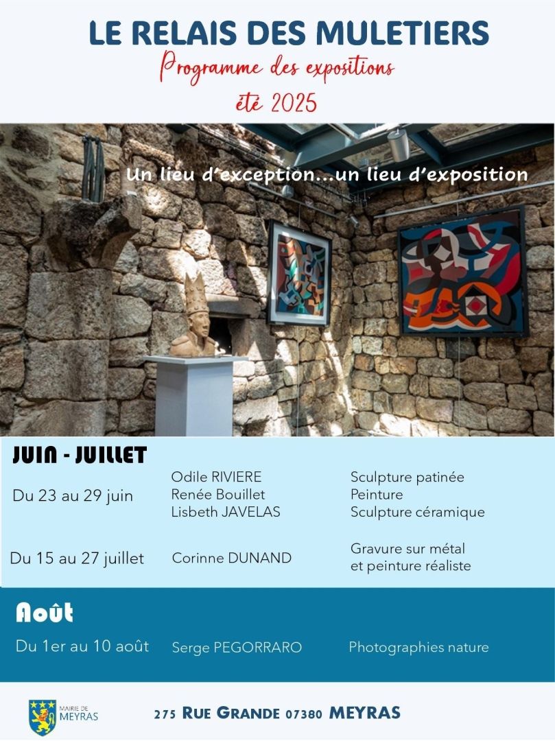 Affiche programme expo Meyras 2025 v3