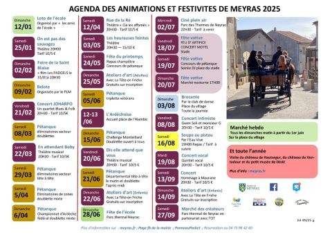Evènements à venir