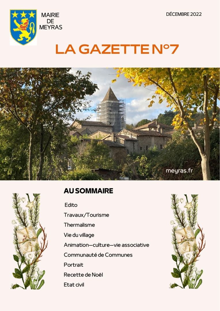 Gazette 7 - déc 22