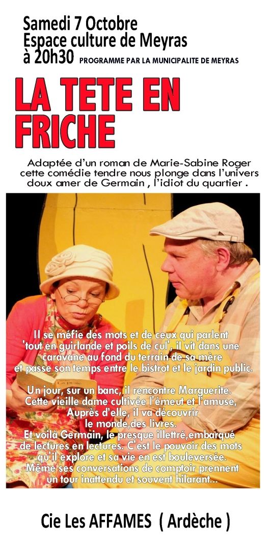 la tête en friche