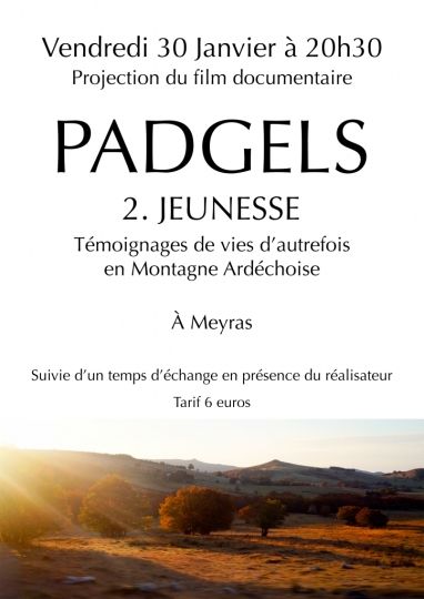 PADGELS Jeunesse - 30 janvier