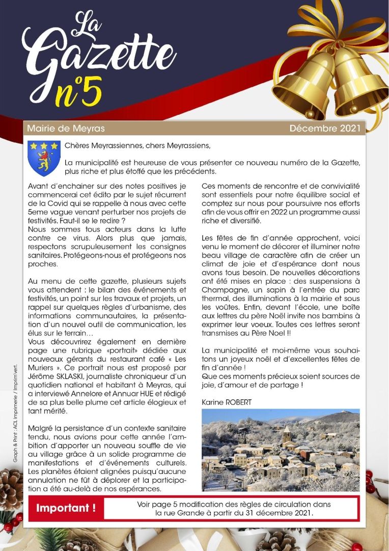 Gazette 5 - dec 21